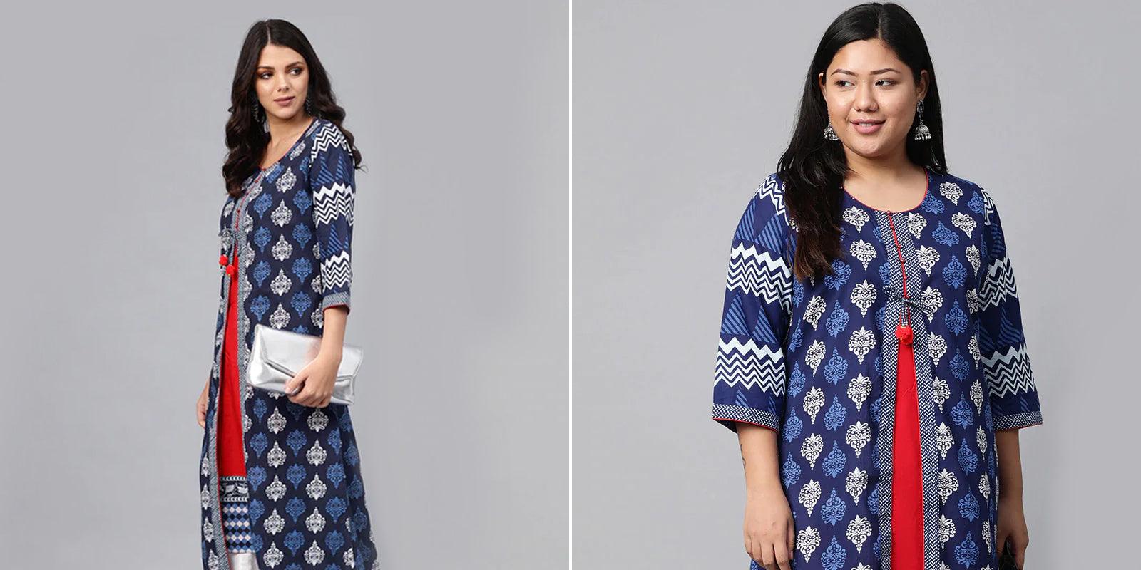 From S to XXL: Plus-Size Ethnic Wear for Different Body Shapes - divena world