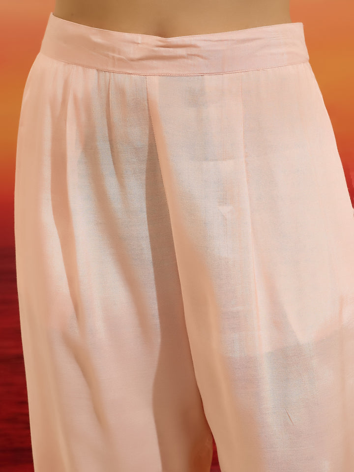 Divena Muslin Tie and dye Printed Pink Kurta Pant Dupatta Sets