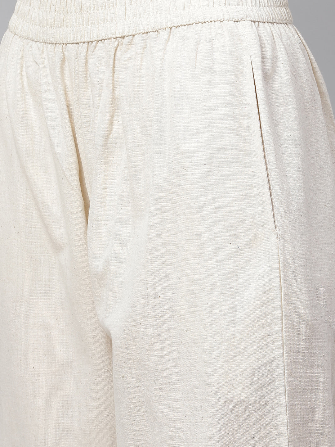Divena Blue Floral A-Line Cotton Kurta Pant Sets