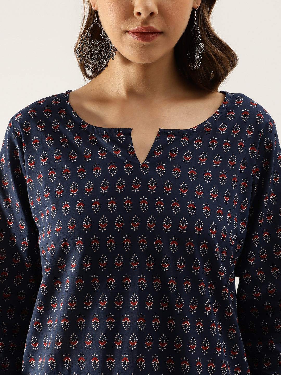 Divena Blue Printed Loungewear /Nightwear