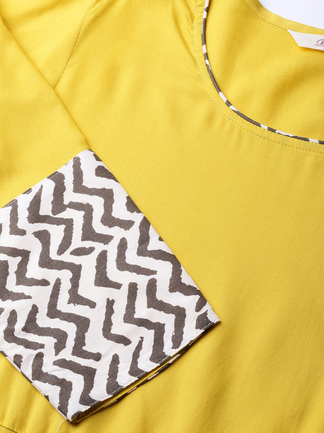 Divena Solid Mustard Yellow Rayon Anarkali