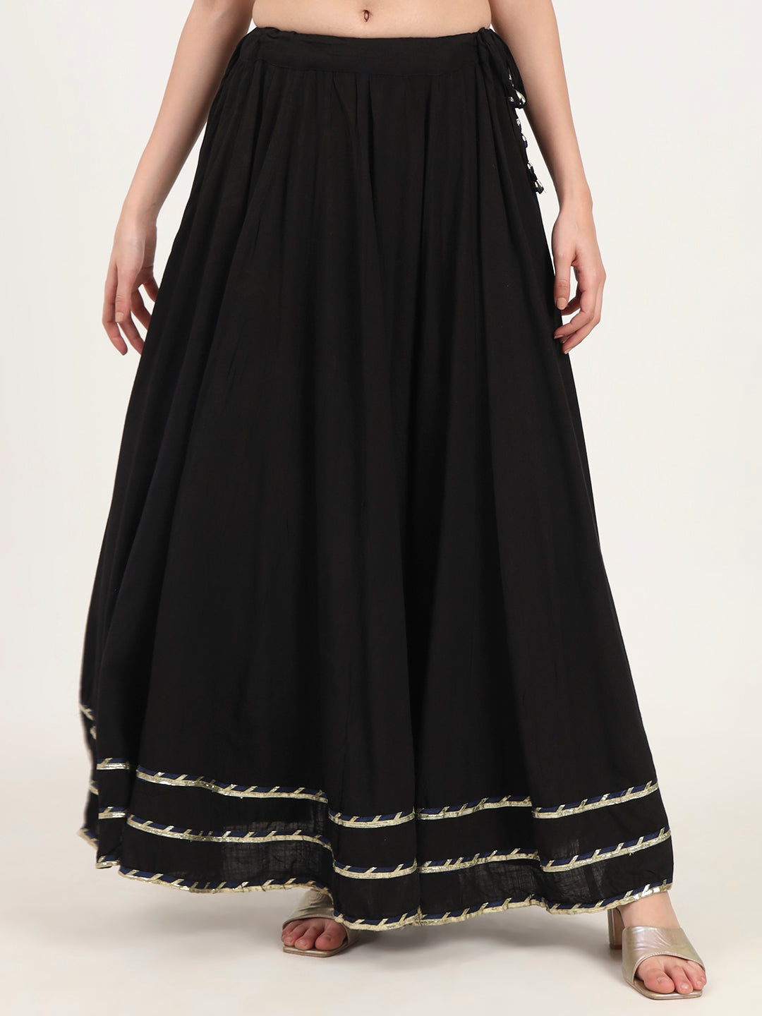 Divena Back Gota Hand Work lehenga dupatta set