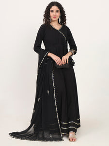 Divena Back Gota Hand Work lehenga dupatta set