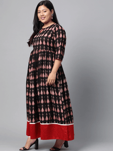 Plus size 2025 designer ethnic wear