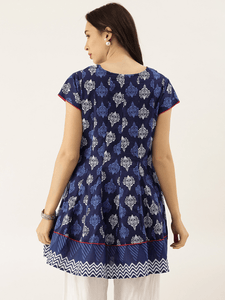 Divena Indigo Short Kurti - divena world