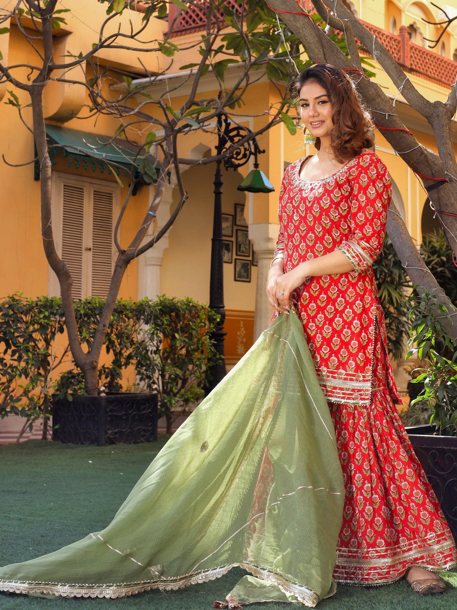Stylish Sharara Suits - Fusion Elegance with Traditional Flair - Seasons  India